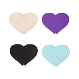 Pretty Pasties Heart I Asst. 4 Pair - Image 1