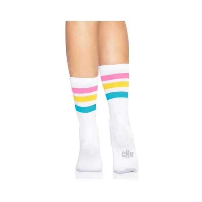 Pride Crew Socks Os Pansexual - Image 1