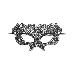 Princess Black Lace Mask Black, image 3