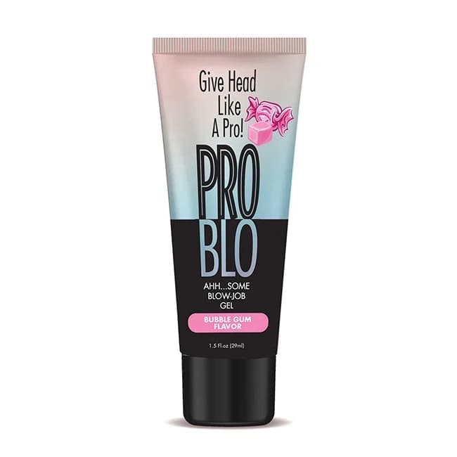 PROBLO ORAL PLEASURE GEL BUBBLEGUM 1.5 OZ  - Image 1