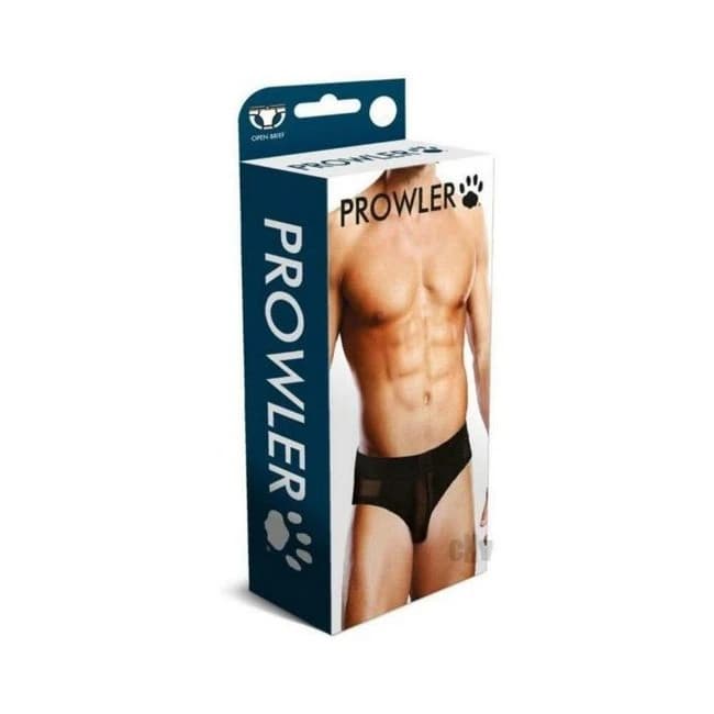 Prowler Black Mesh Open Brief - Image 1