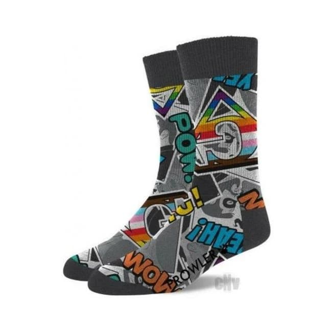 Prowler Comic Book Socks Multicolor - Image 1