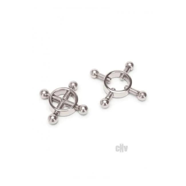 Prowler Red 4 Way Screw Nipple Clamps - Image 1
