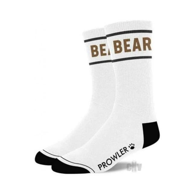 Prowler Red Bear Socks Wht/brn - Image 1