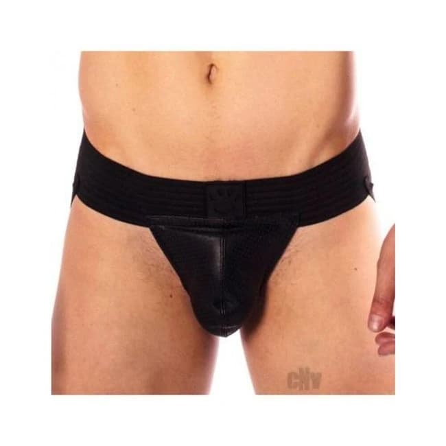 Prowler Red Hole Punch Jock Blk - Image 1