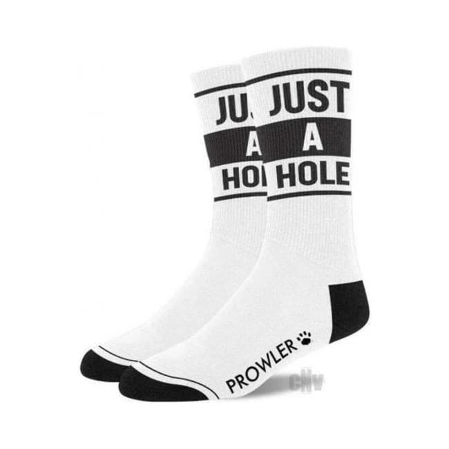 Prowler Red Just a Hole Sock Wht/blk - Image 1