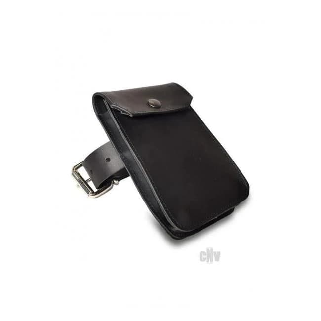 Prowler Red Leather Belt Pouch Lg - Image 1