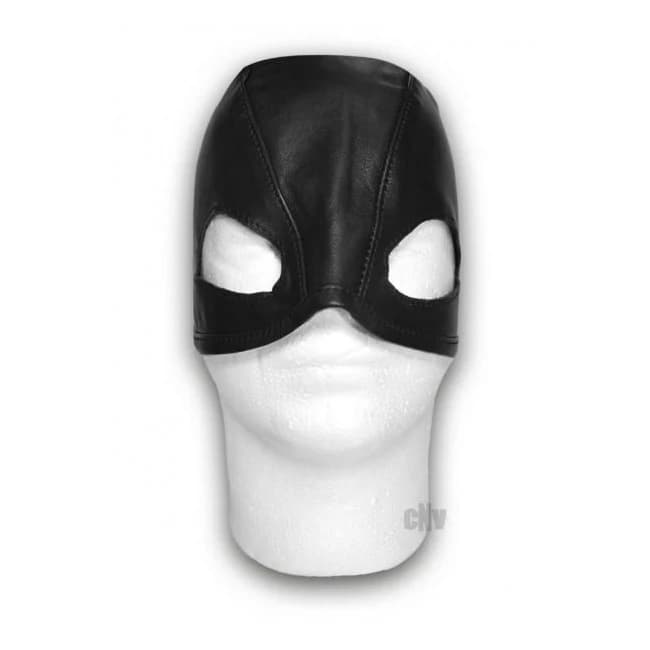 Prowler Red Leather Execution Hood - Image 1