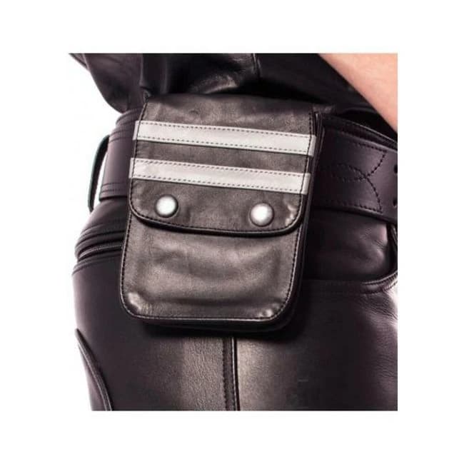 Prowler Red Leather Wallet Grey Os - Image 1