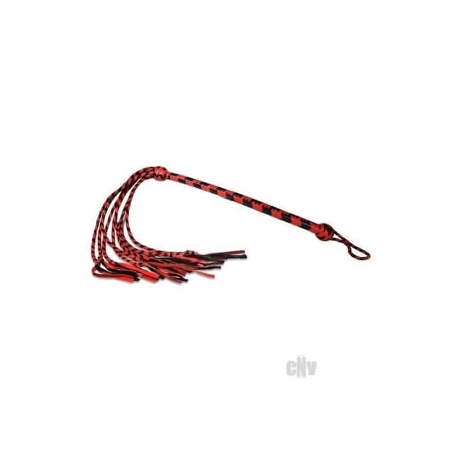 Prowler Red Long Handle Flogger Red/blk - Image 1