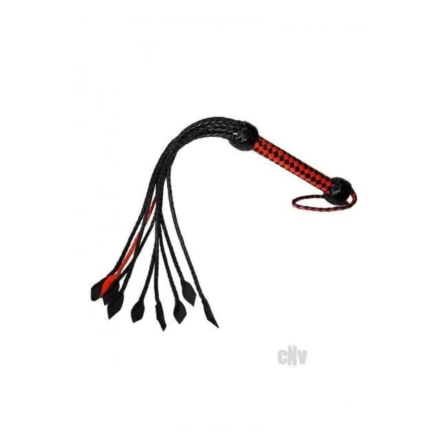 Prowler Red Short Handle Flogger Red/blk - Image 1