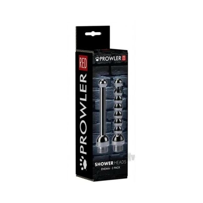Prowler Red Shower Heads 2pk - Image 1