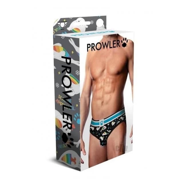 Prowler Seals Brief Lg Blk/rnbw, image 1