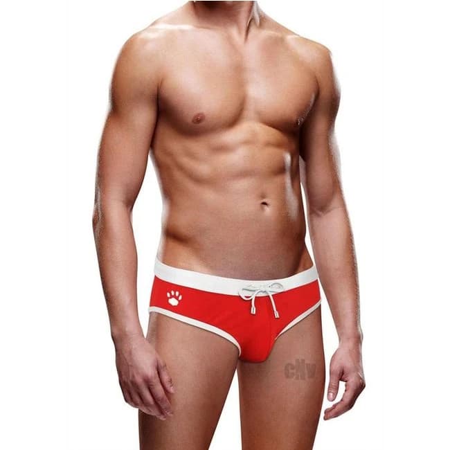 Prowler Swim Brief Red Lg Ss22 - Image 1