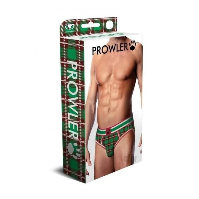 Prowler Tartan 2 Opn Brf Sm Grn/red Fw23 - Image 1