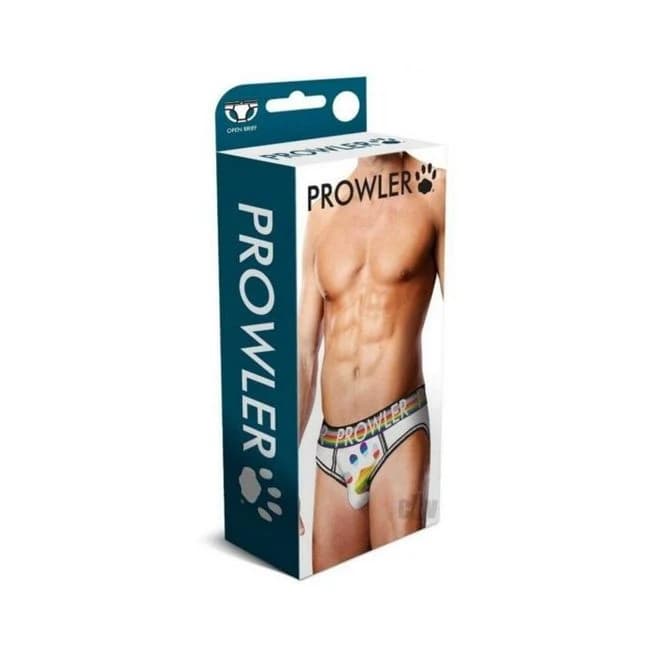 Prowler White Oversized Paw Open - Image 1