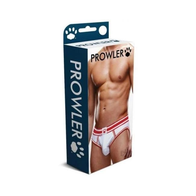 Prowler White/red Open Brief Md - Image 1