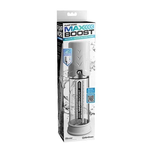 PUMP WORX MAX BOOST WHITE/ CLEAR  - Image 1