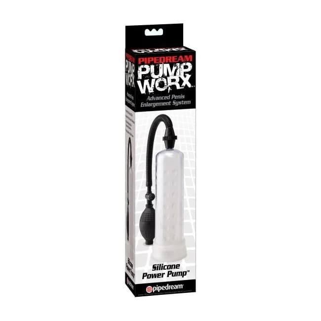 Pump Worx Silicone Power Pump Clear - Image 1