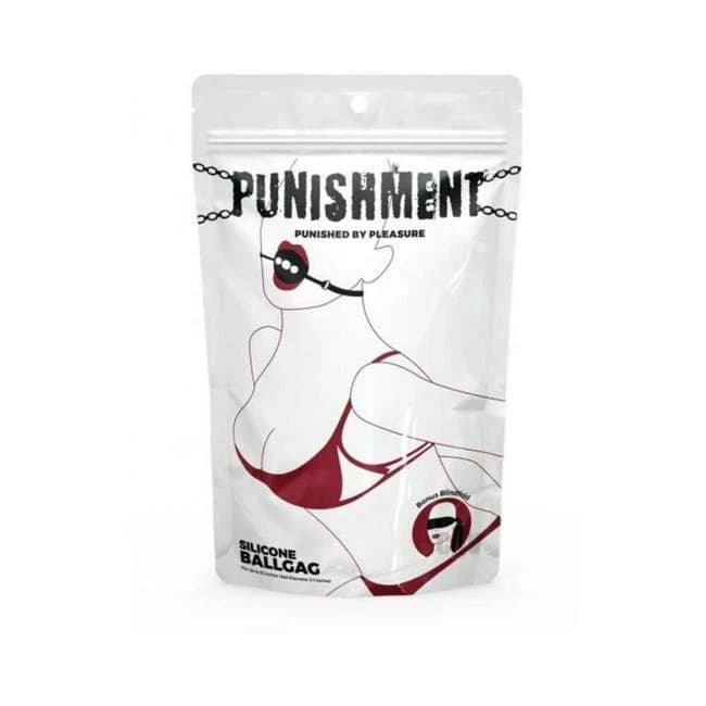 Punishment Silicone Ball Gag - Image 1