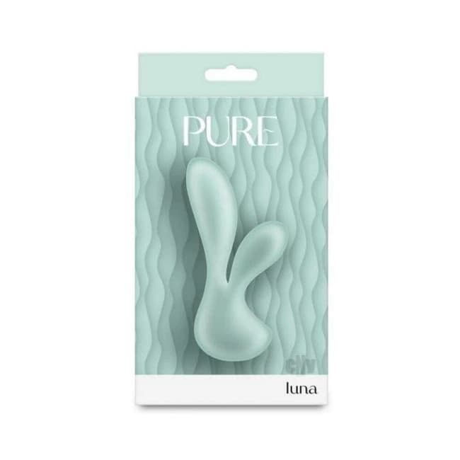 Pure Luna Petite Rabbit Vibrator  - Teal - Image 1