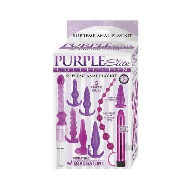 Purple Elite Coll Supreme Anal Play Kit - Image 1