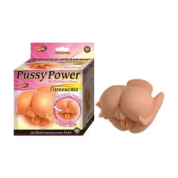 Pussy Power Threesome Beige, image 1