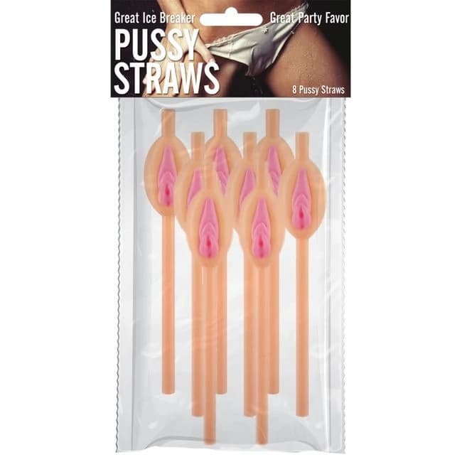 PUSSY STRAWS 8PCS  - Image 1
