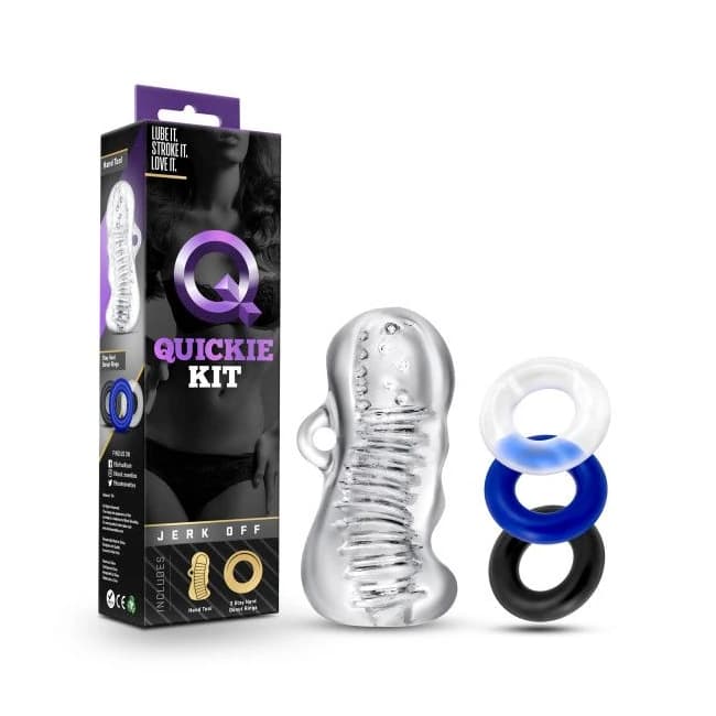 Quickie Kit Jerk Off Clear - Image 1