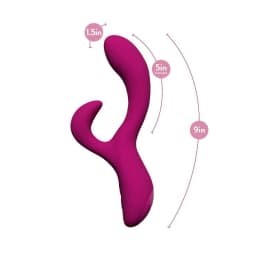 Quinn Rabbit Vibrator Burgundy, image 3