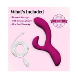 Quinn Rabbit Vibrator Burgundy, image 8