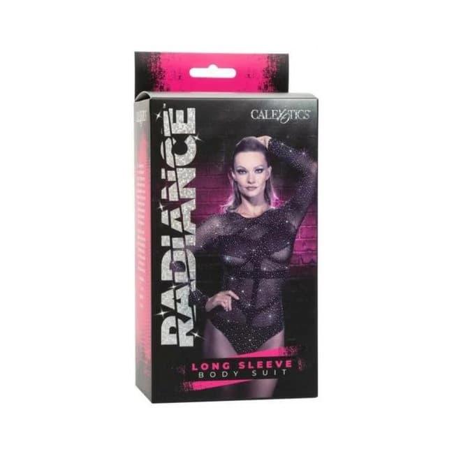 Radiance Long Sleeve Body Suit Black - Image 1