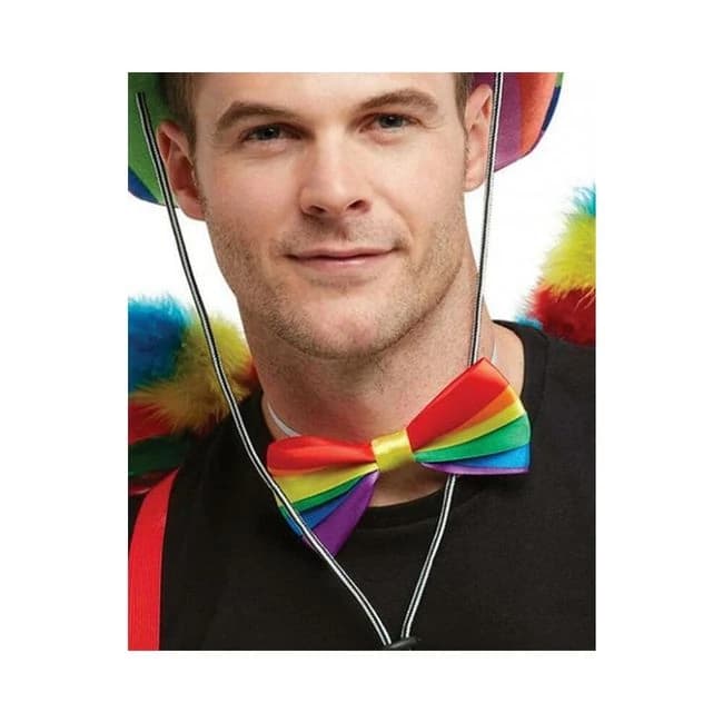 Rainbow Bow Tie - Image 1