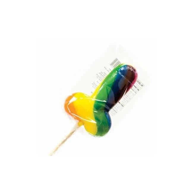 Rainbow Cock Pop 12pc Display - Image 1