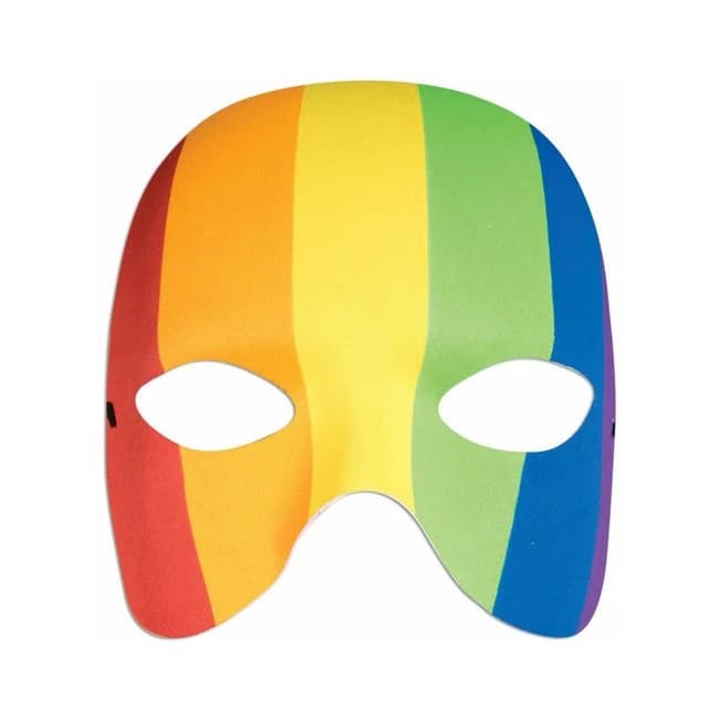 Rainbow Half Mask - Image 1