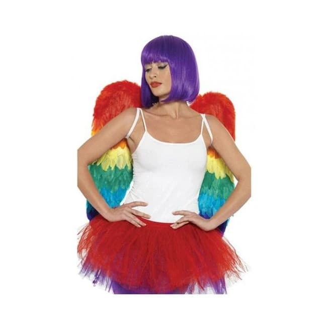 Rainbow Large Feather Wings - Image 1