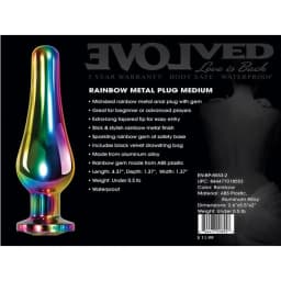 Rainbow Metal Plug, image 2