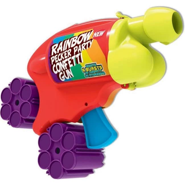 Rainbow Pecker Confetti Gun - Image 1