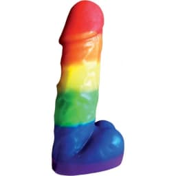 Rainbow Pecker Party Candle - Image 1