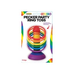 Rainbow Pecker Party Ring Toss, image 1