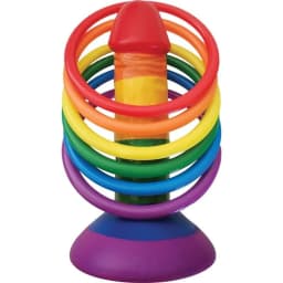 Rainbow Pecker Party Ring Toss, image 2