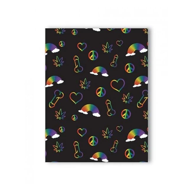 Rainbow Penis Naughty Greeting Card - Image 1