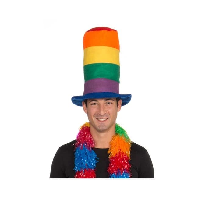 Rainbow Tall Hat - Image 1