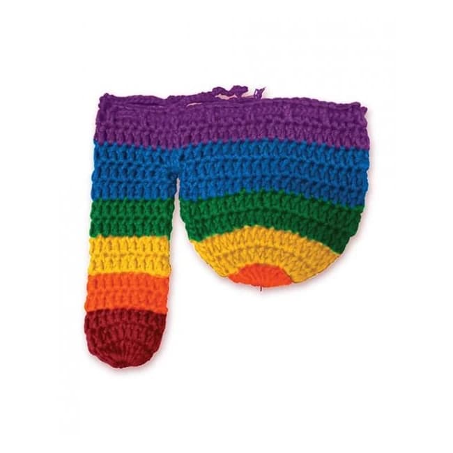 Rainbow Willy Warmer - Image 1