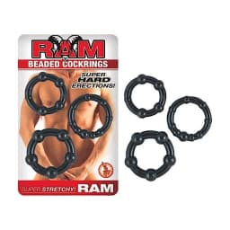 Ram Beaded Cockrings, image 2