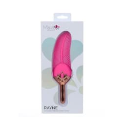 Rayne Silicone Feather Vibe Pink, image 1