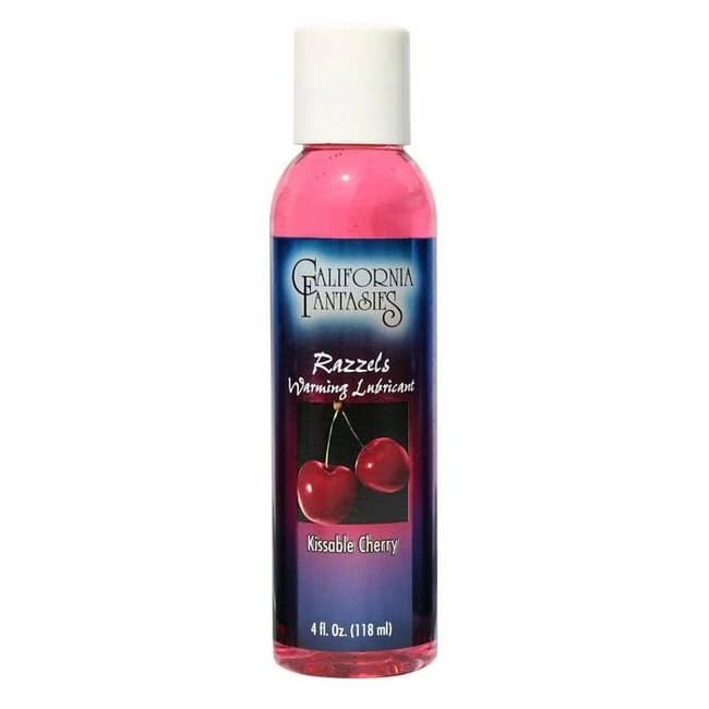 Razzels Cherry Warming Lubricant 4 Oz - Image 1