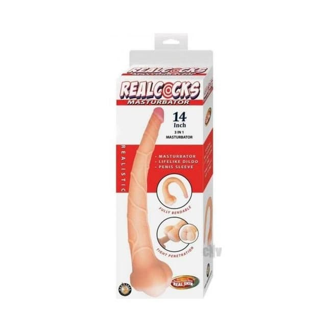 Realcocks Masturbator 14 White - Image 1