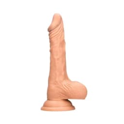 Realrock 7in Dong Flesh w/ O Testicles, image 3