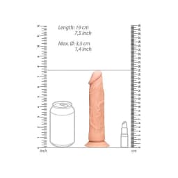 Realrock Dong Flesh w/ O Testicles, image 10